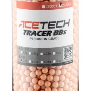 ACETECH BILLES TRACER 0.25G X 2700 ROUGES BOUTEILLE