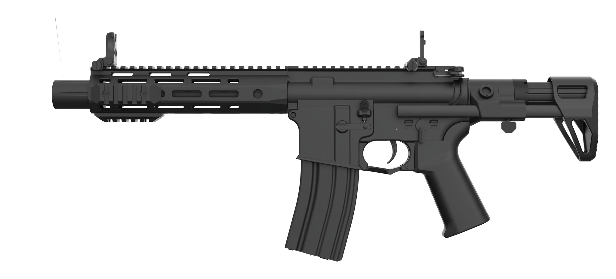 S&T Replique Longue M4 URX4 M-LOK SD PDW-M Challenger G3 AEG