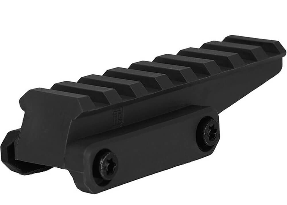 PTS Mounting Rail Unity Tactical Fast Riser - Black – Image 2