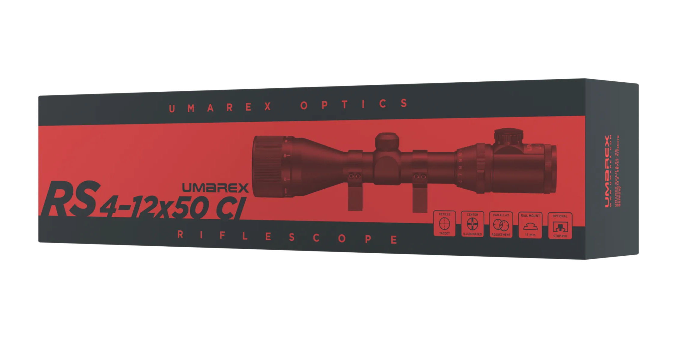 UMAREX LUNETTE 4-12X50 ILLUMINATED – Image 4