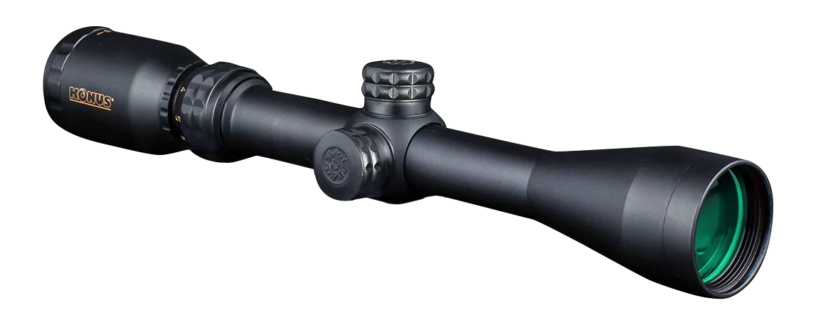 KONUS LUNETTE KONUSPRO 550 3-9X40 RET BALISTIQUE 550 LUMINEUX ROUGE-BLEU