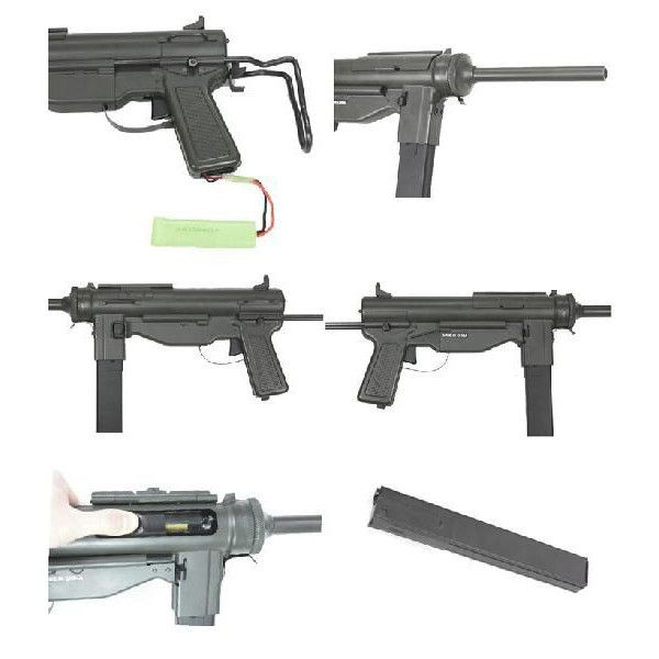 S&T REPLIQUE LONGUE 6MM M3A1 AEG GREASE GUN – Image 2