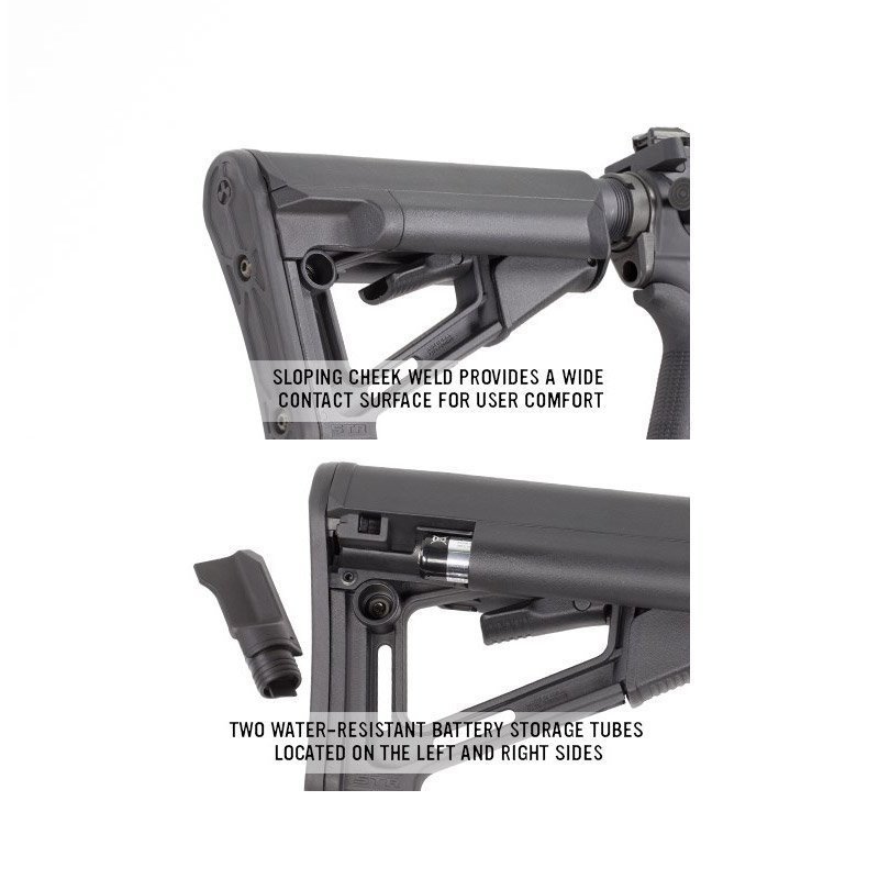 MAGPUL Crosse Mil-Spec STR Noir : MAG470-FDE – Image 3